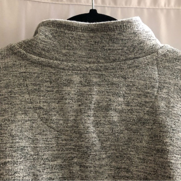 GAP Men’s Gray Mockneck Henley Pullover Sweater - Picture 4 of 7